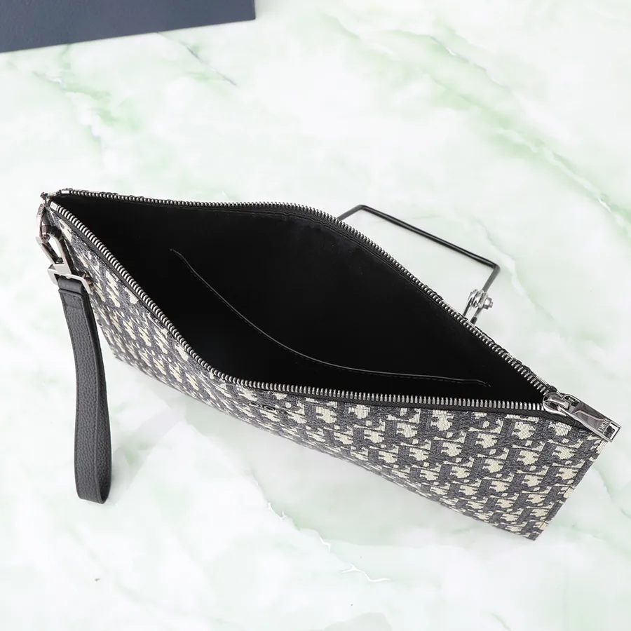 Dior Oblique Print A4 Handbag