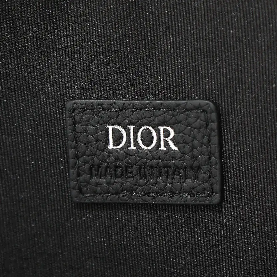 Dior Gravity Print Leather Tote with Grained Calfskin