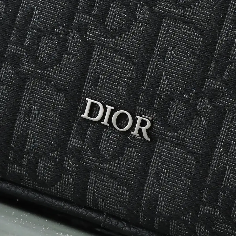 Dior Classic Briefcase with Oblique Print and Leather Details