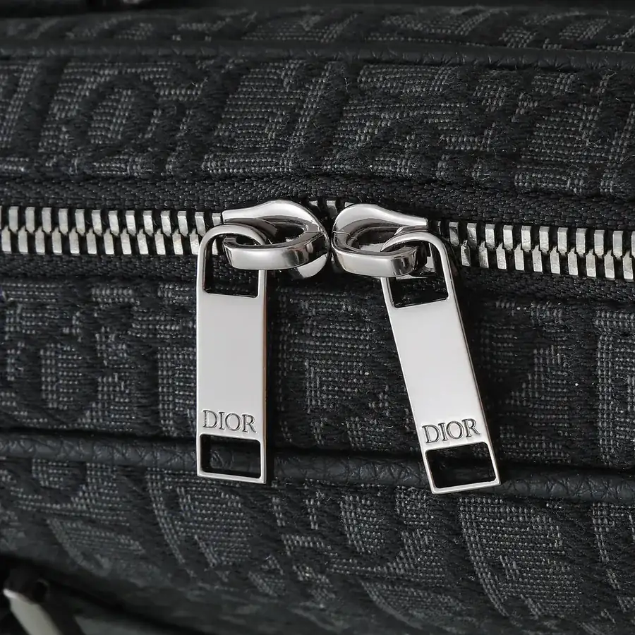 Dior Classic Briefcase with Oblique Print and Leather Details