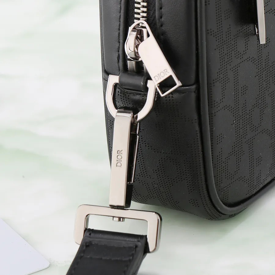 Dior Oblique Galaxy Print Leather Washbag