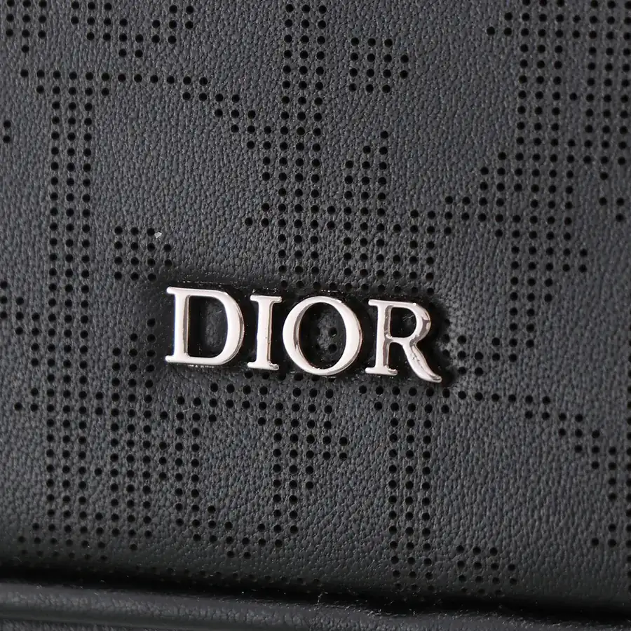 Dior Oblique Galaxy Print Leather Washbag