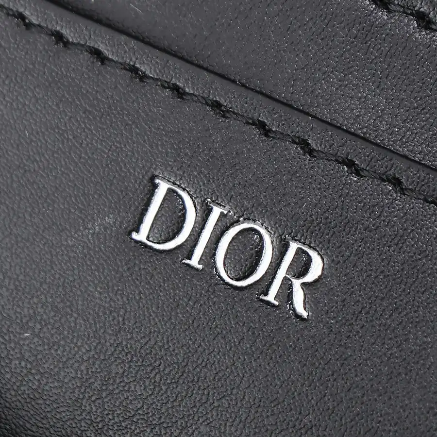 Dior Oblique Galaxy Print Leather Washbag