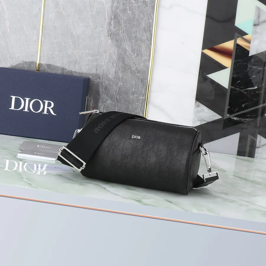 ROLLER OBLIQUE Men's Shoulder Bag with Oblique Galaxy Print