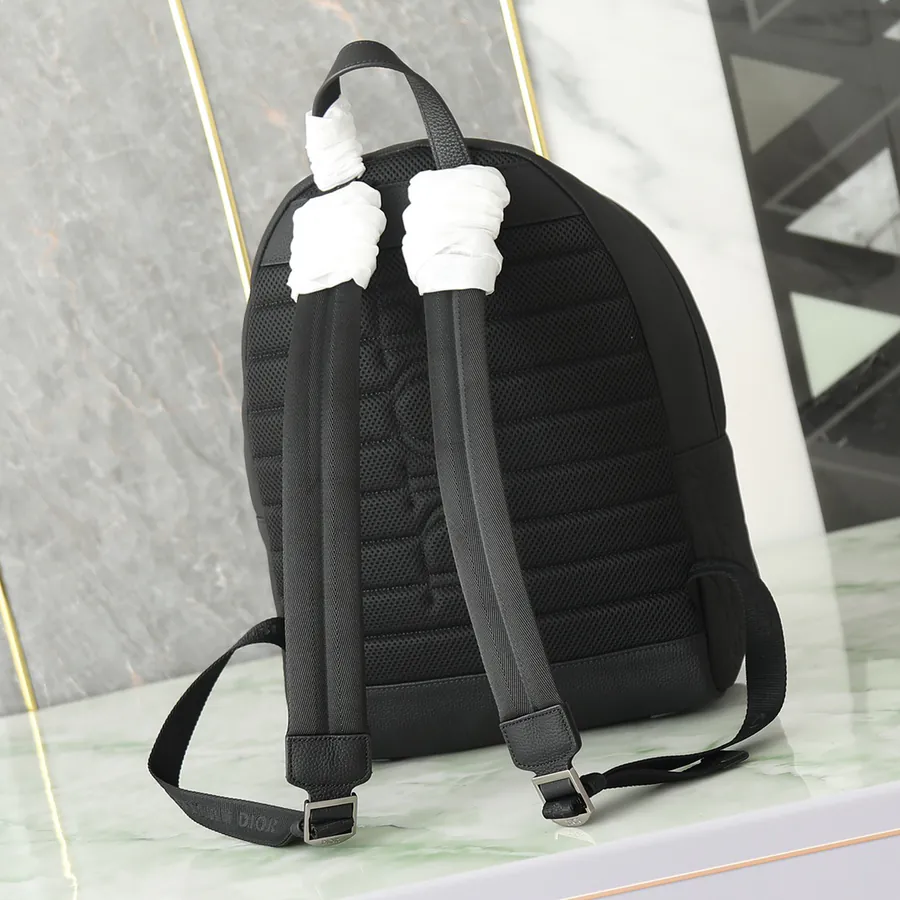Dior Rider 2.0 Backpack Black Grained Calfskin and Leather Fall 2024 Collection