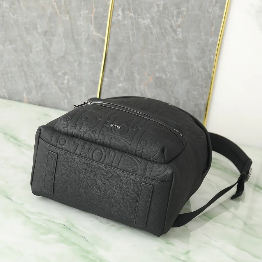 Dior Rider 2.0 Backpack Black Grained Calfskin and Leather Fall 2024 Collection