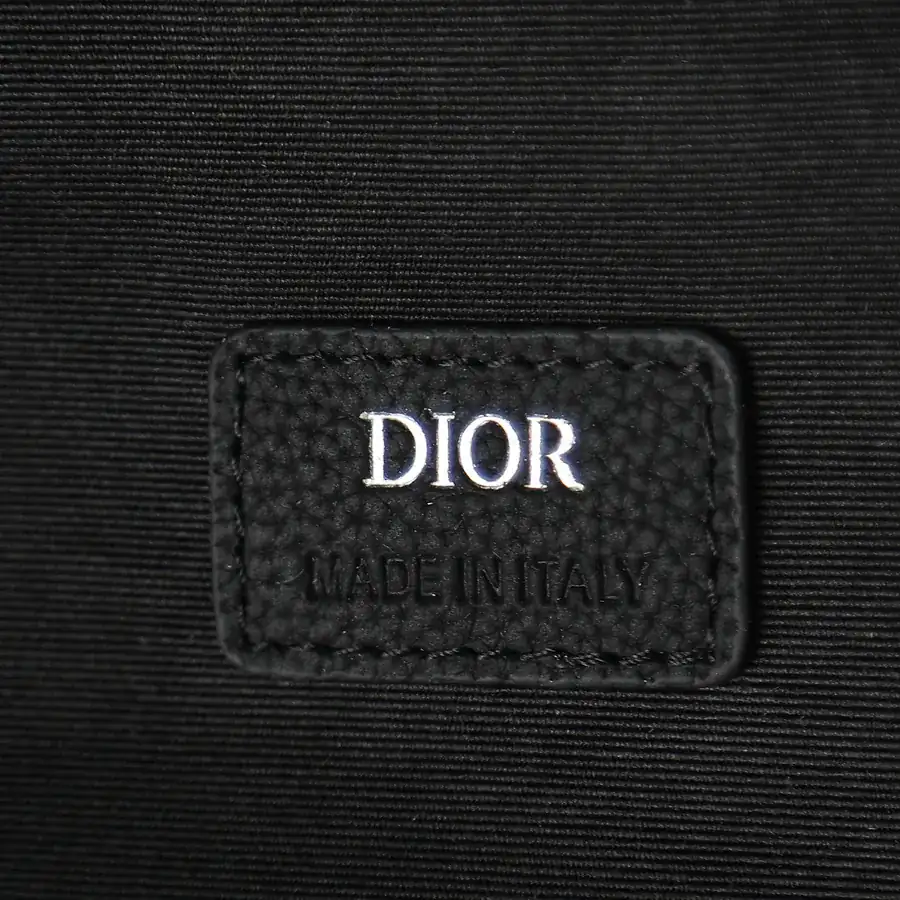 Dior Rider 2.0 Backpack Black Grained Calfskin and Leather Fall 2024 Collection