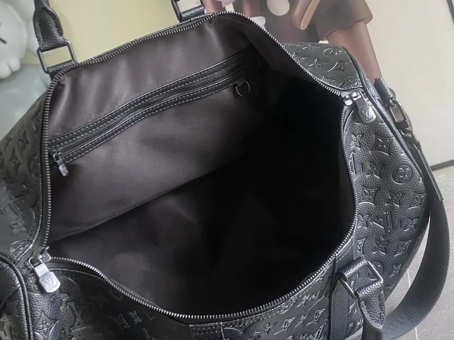 Monogram Shadow Keepall Bandoulière 50 Travel Bag