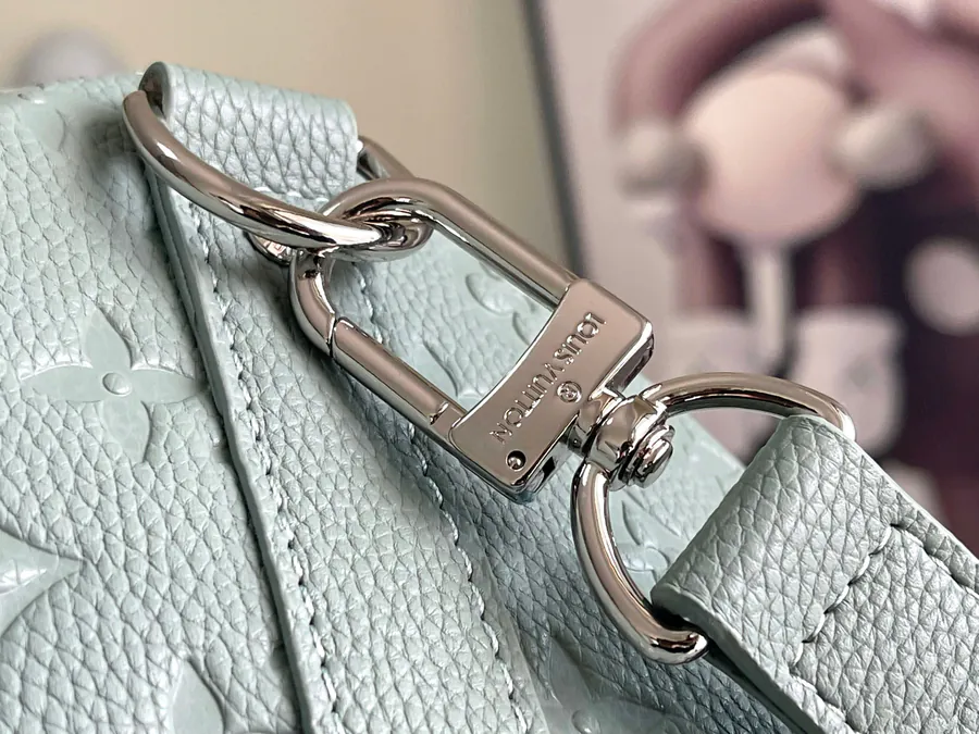 Louis Vuitton Classic Keepall Travel Bag with Monogram Shadow Leather