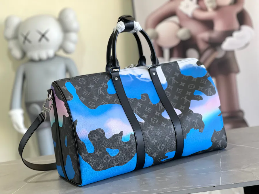 Louis Vuitton Classic Keepall 45 Travel Bag