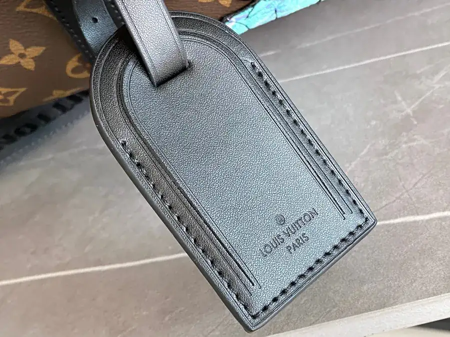 Keepall Bandoulière 50 Travel Bag with Zoooom with Friends Embroidery