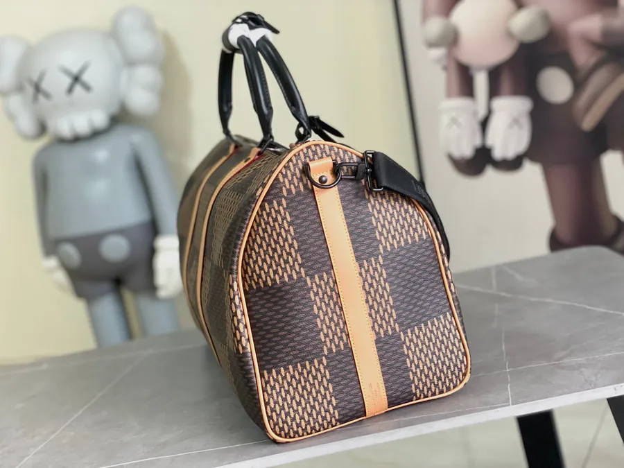 New Version Keepall with Color Contrast Classic Design