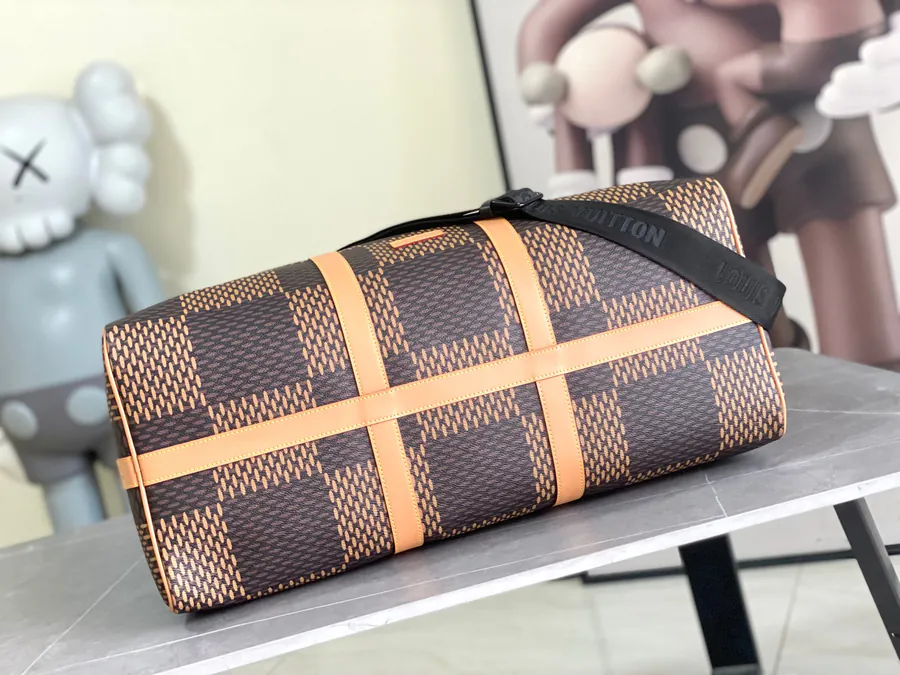 New Version Keepall with Color Contrast Classic Design