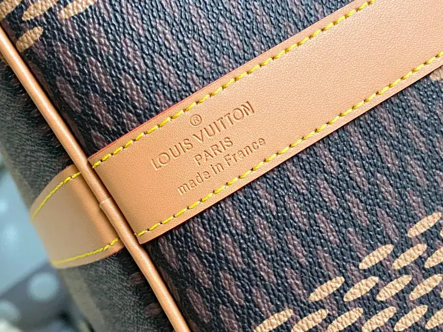 New Version Keepall with Color Contrast Classic Design