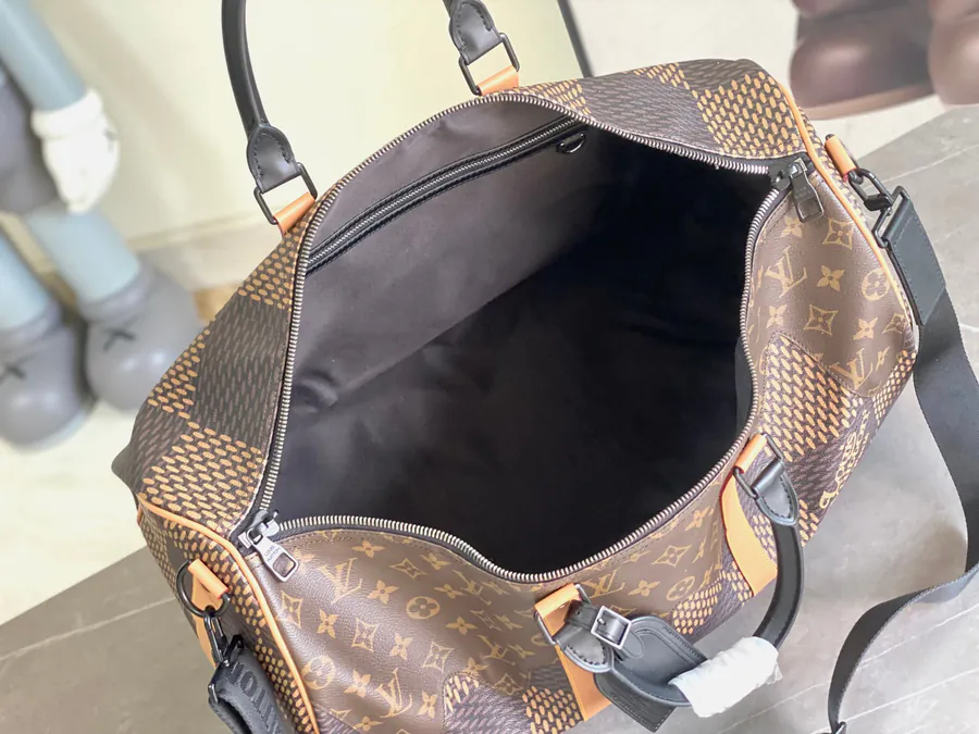 New Version Keepall with Color Contrast Classic Design