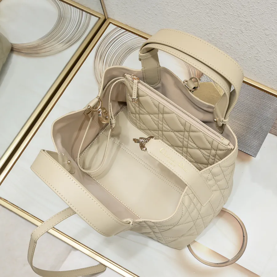 Toujours Mini Travel Bag with Grained Calfskin