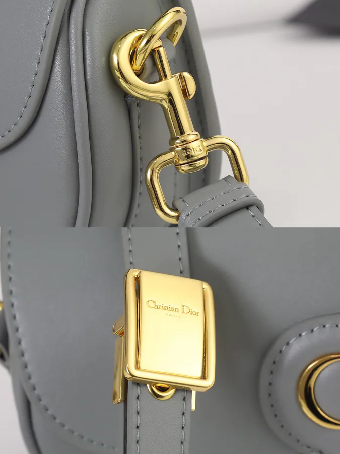 Bobby East West Shoulder Bag Grey, New Model, 22 x 13 x 5 cm