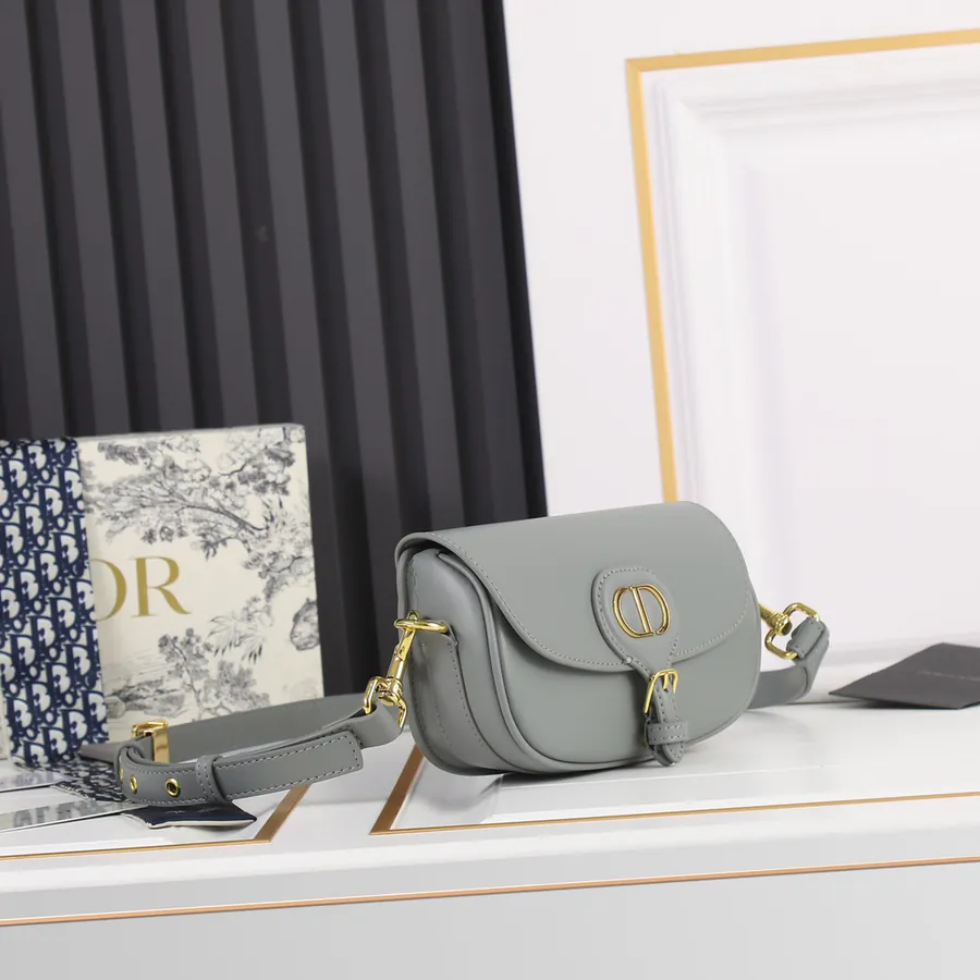 Bobby East West Shoulder Bag Grey, New Model, 22 x 13 x 5 cm