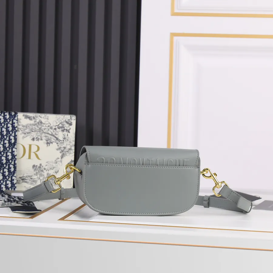 Bobby East West Shoulder Bag Grey, New Model, 22 x 13 x 5 cm