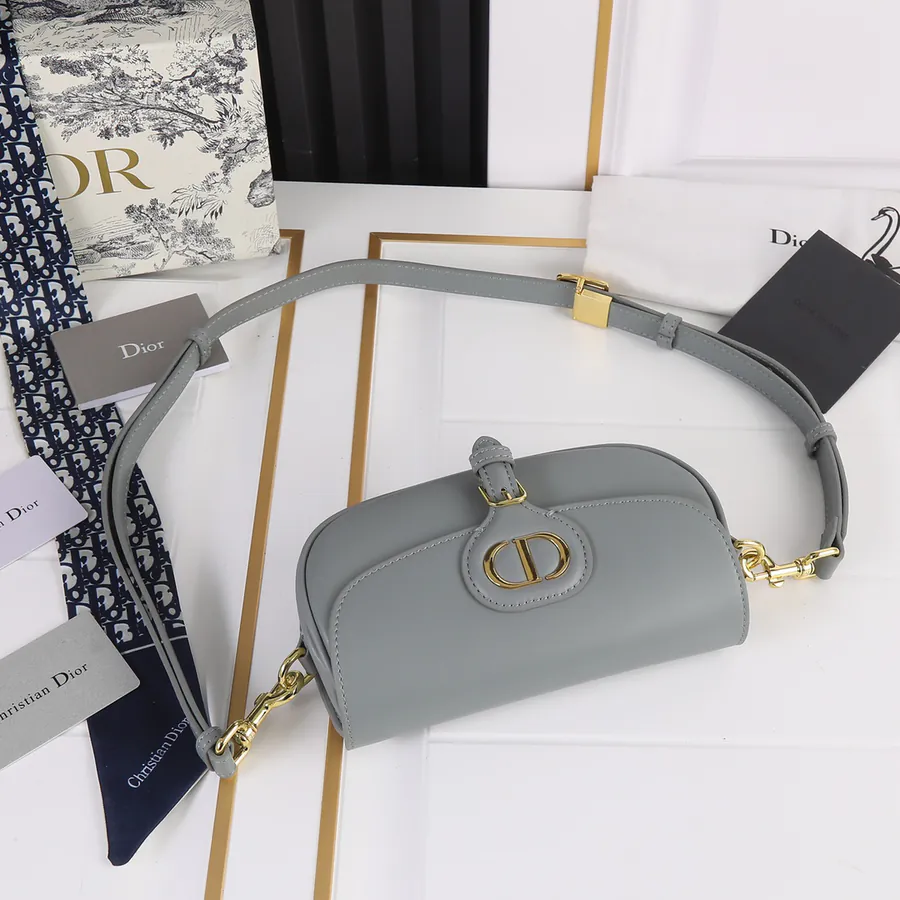 Bobby East West Shoulder Bag Grey, New Model, 22 x 13 x 5 cm