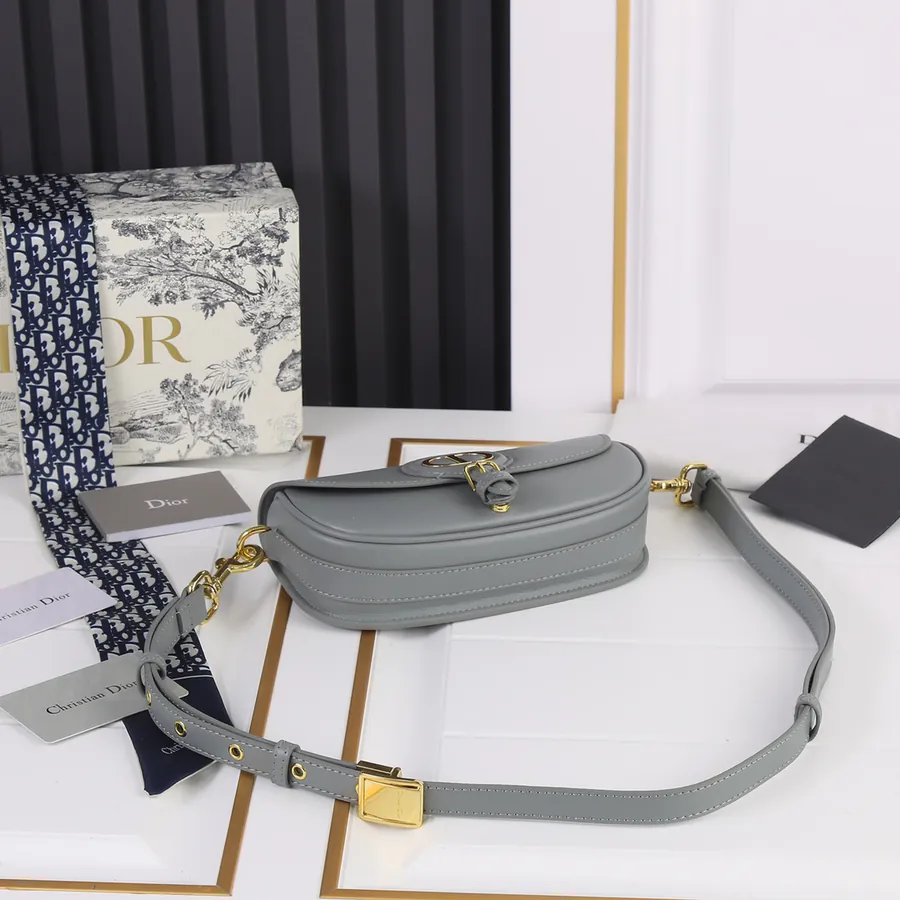 Bobby East West Shoulder Bag Grey, New Model, 22 x 13 x 5 cm