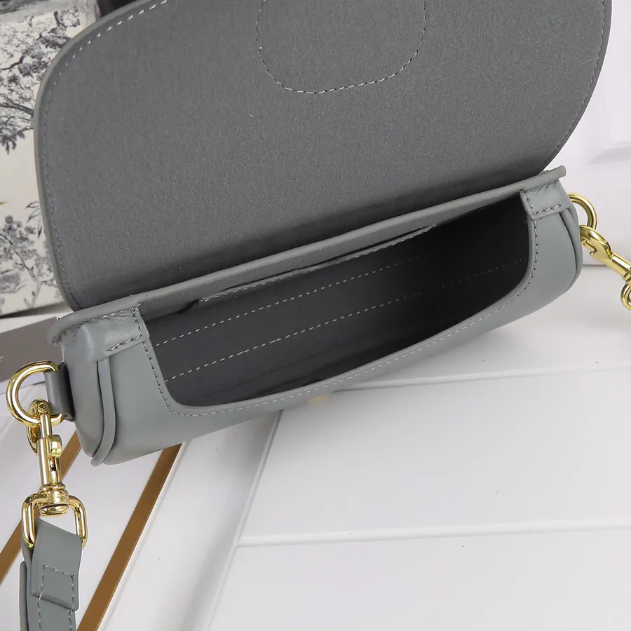 Bobby East West Shoulder Bag Grey, New Model, 22 x 13 x 5 cm