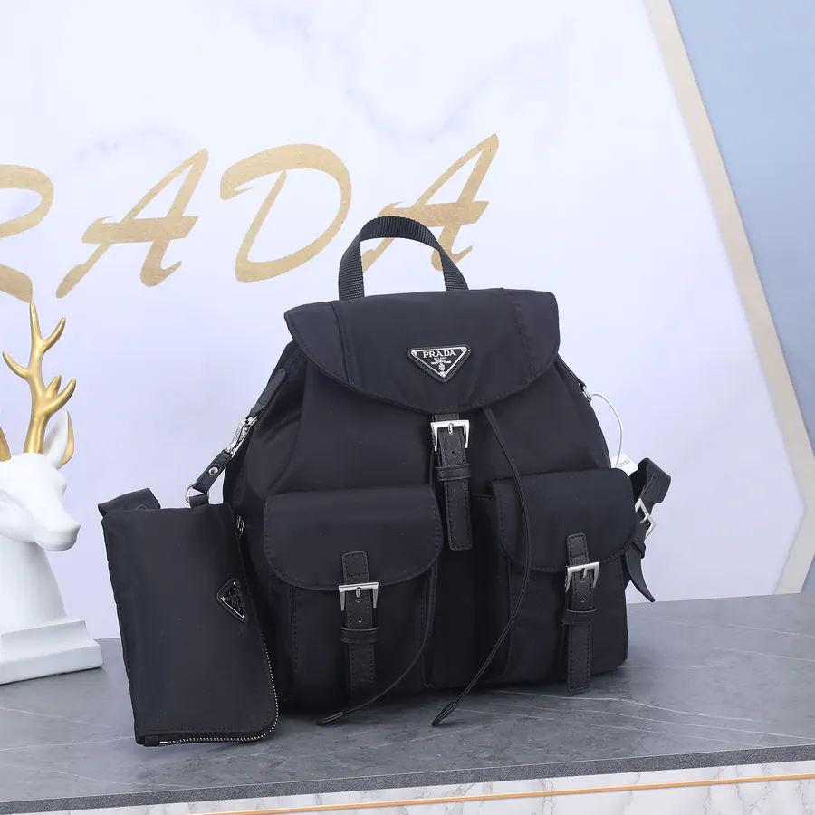 P Family New Ladies Backpack BZ811 with Mini Bag