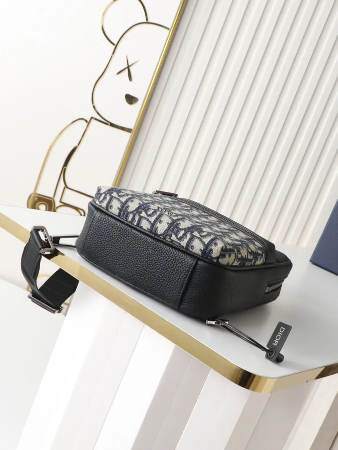 Rider 2.0 Sling Bag Elegant Design with Oblique Embossed Calfskin