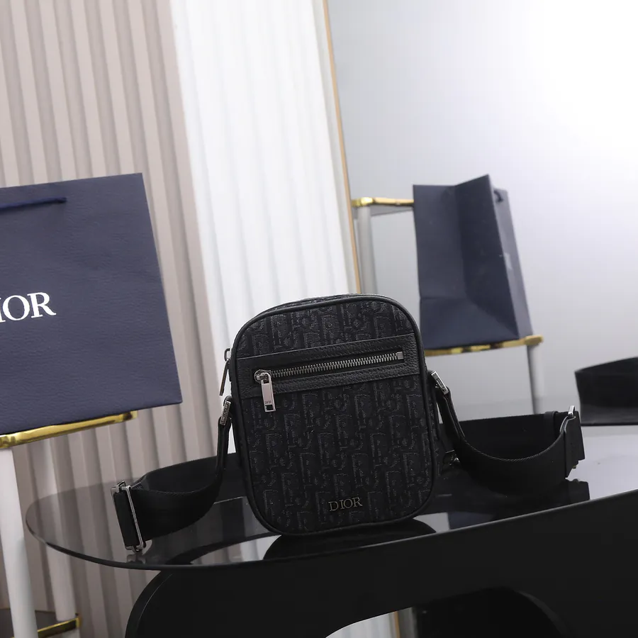 Dior Messenger Bag with Box and Gift Wrap