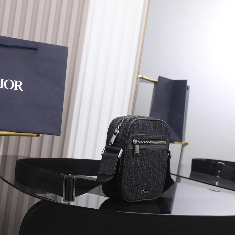Dior Messenger Bag with Box and Gift Wrap
