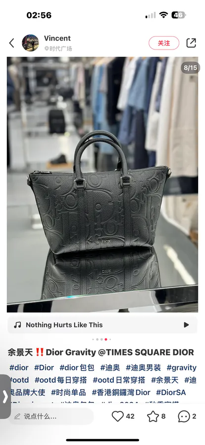 Dior Weekender 25 Handbag Classic Elegance