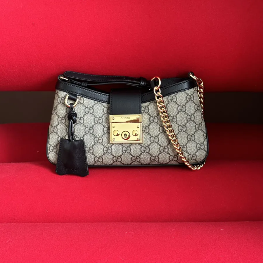 GG Padlock Mini Crossbody Bag