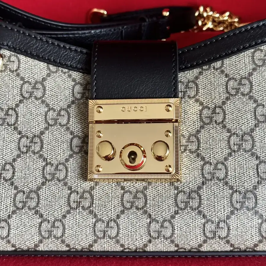 GG Padlock Mini Crossbody Bag