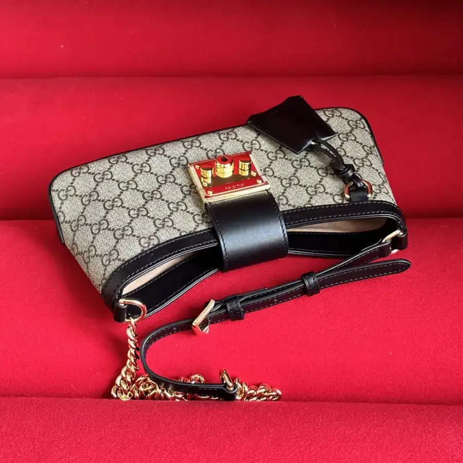 GG Padlock Mini Crossbody Bag