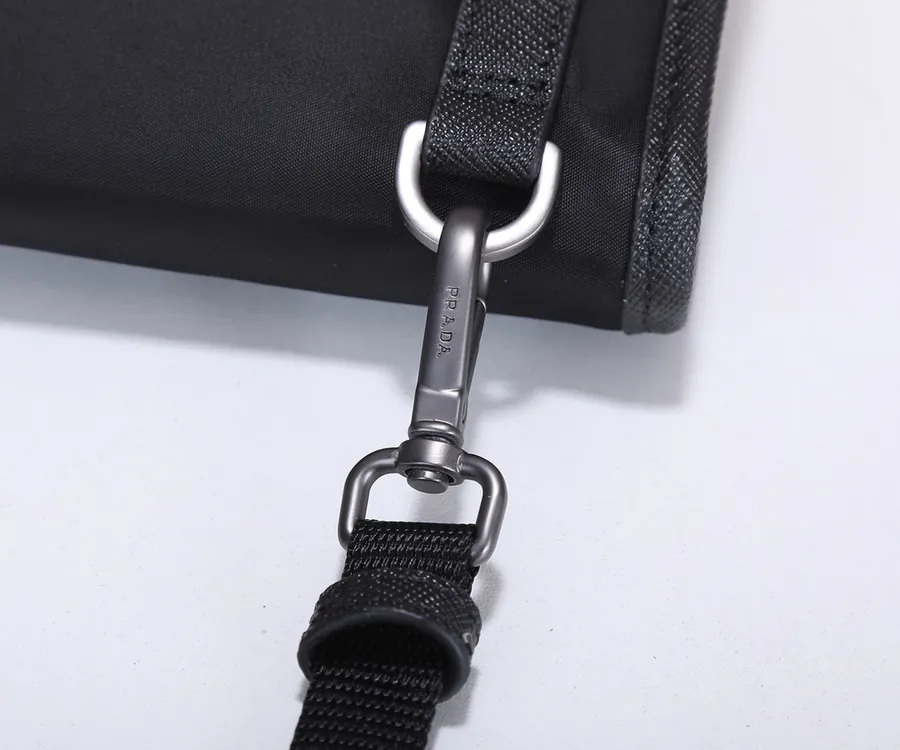 Mini Mail Bag in Grained Calfskin