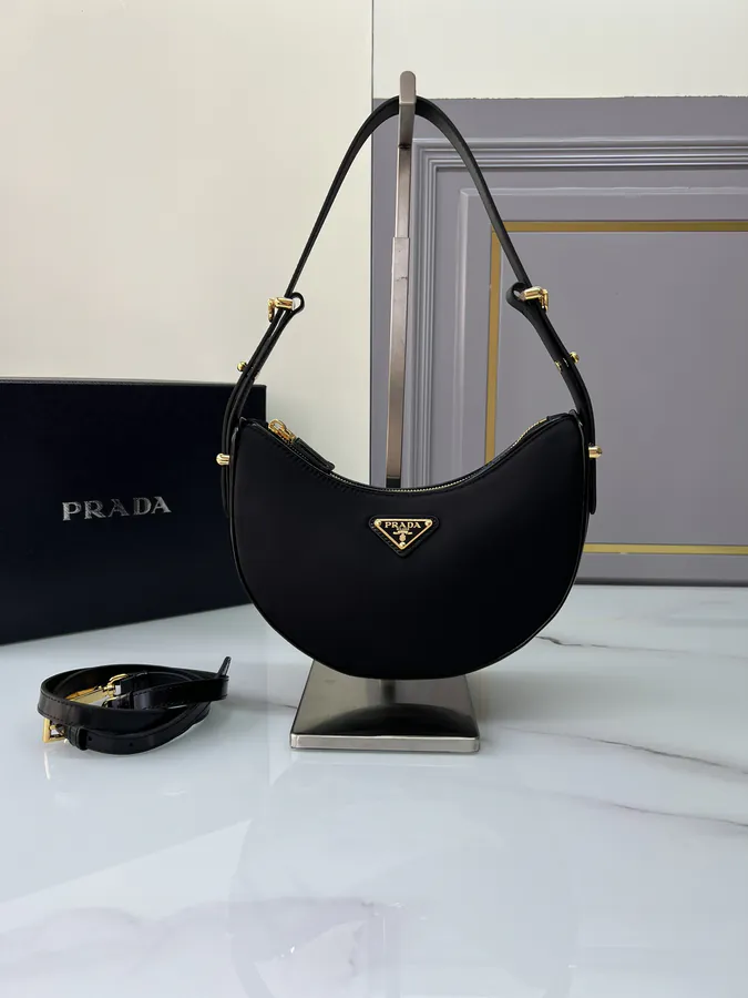 Moon Handbag with Adjustable Straps