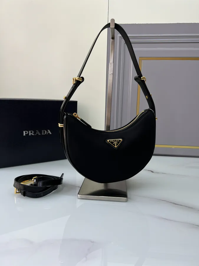 Moon Handbag with Adjustable Straps