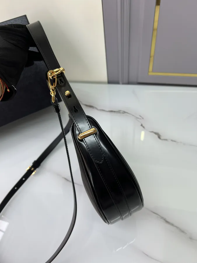 Moon Handbag with Adjustable Straps