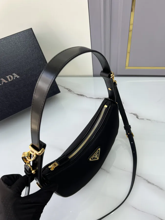 Moon Handbag with Adjustable Straps