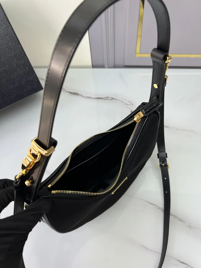 Moon Handbag with Adjustable Straps