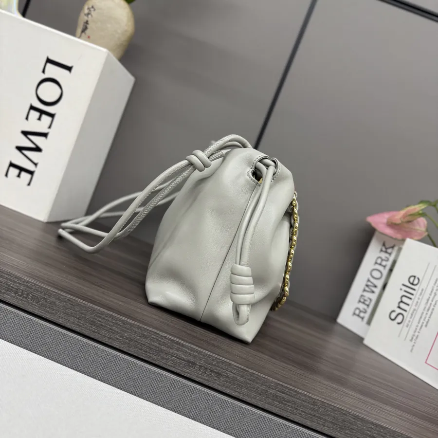 Flamenco Purse in Soft Nappa Sheepskin