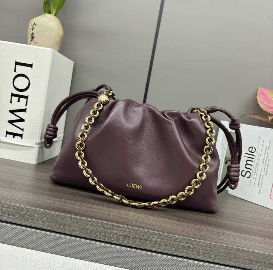 Flamenco Purse in Soft Nappa Sheepskin