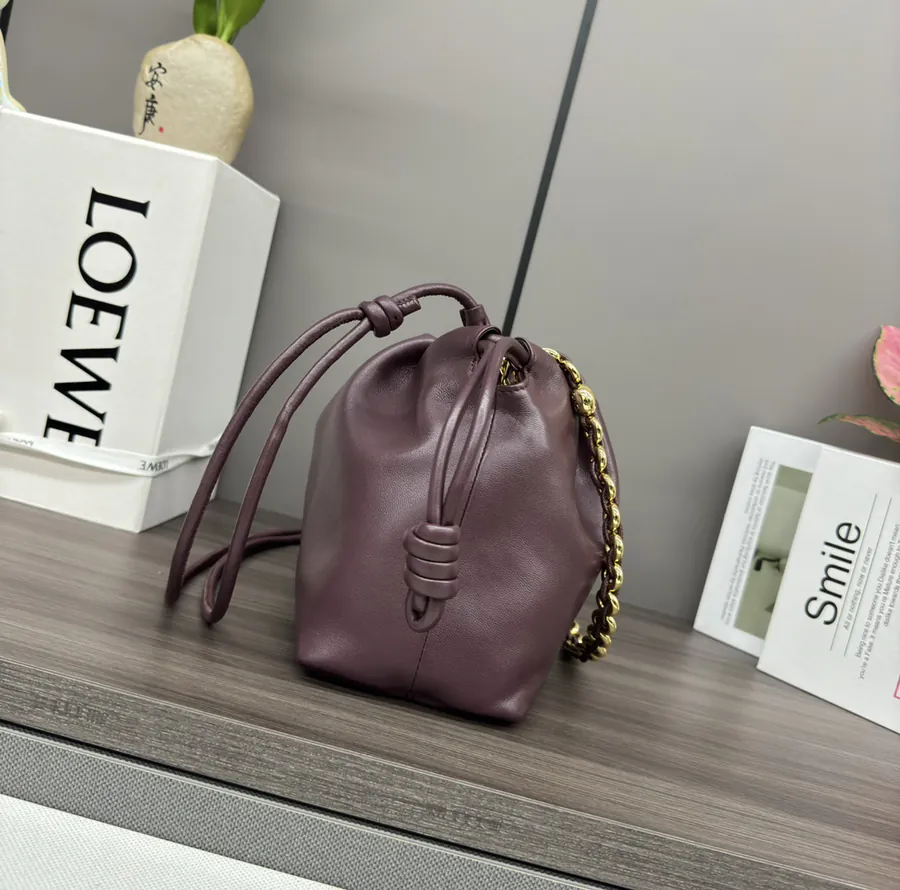 Flamenco Purse in Soft Nappa Sheepskin