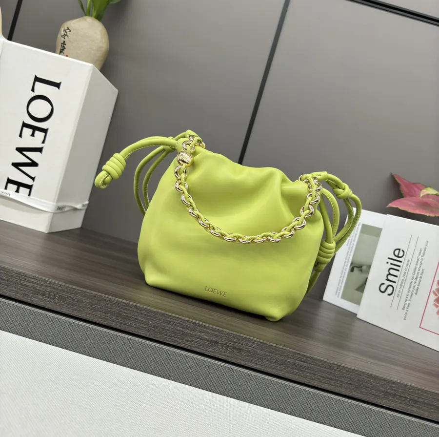 Mini Soft Nappa Sheepskin Flamenco Purse