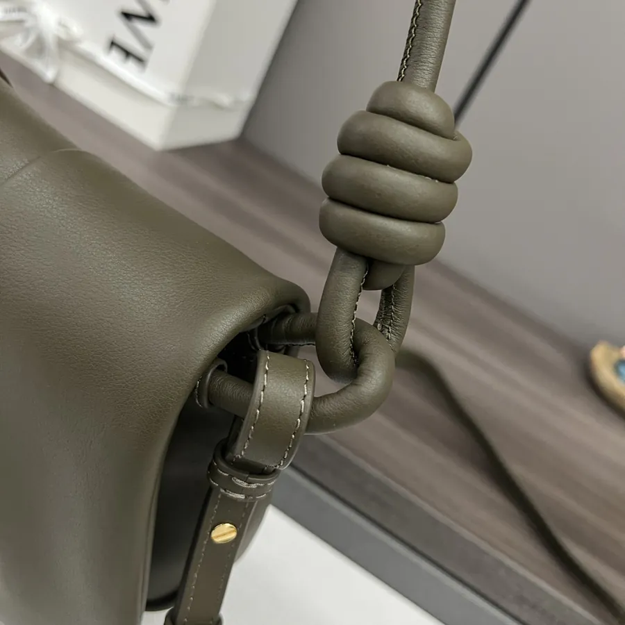 New Loe*we Paseo Bag with Shiny Nappa Calfskin