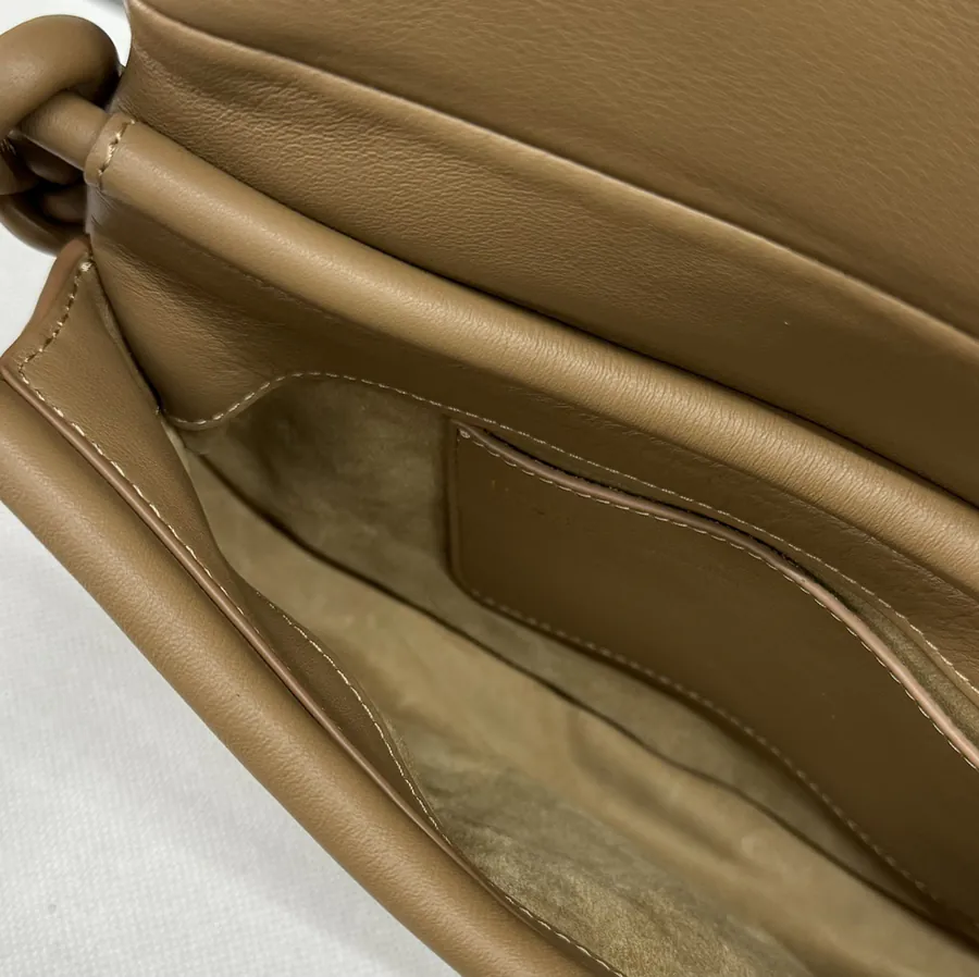 New Loe*we Paseo Bag with Shiny Nappa Leather