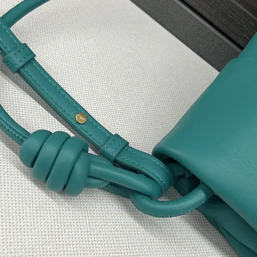 New Loe*we Paseo Bag in Shiny Nappa Calfskin