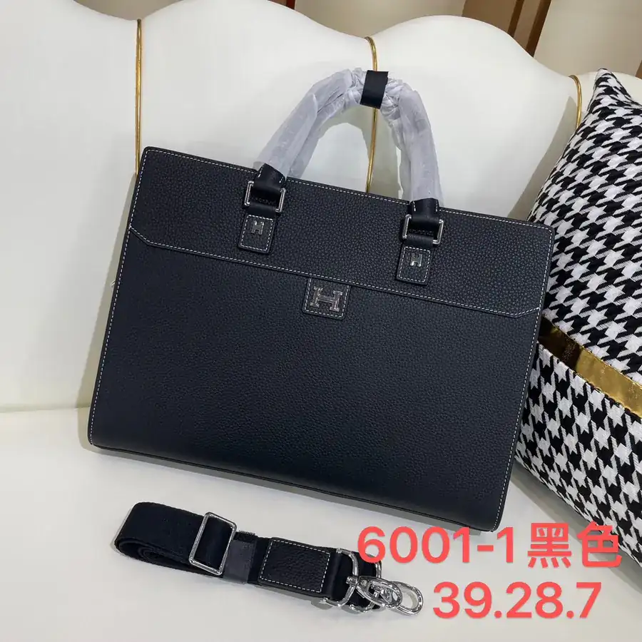 Hermès Original New Design: Premium Men's Briefcase Elegant and Refined