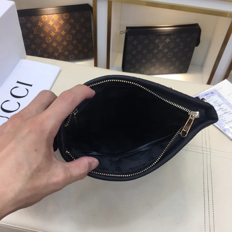 Gucci Original New Men's Crossbody Bag Premium Leather, Elegant Design