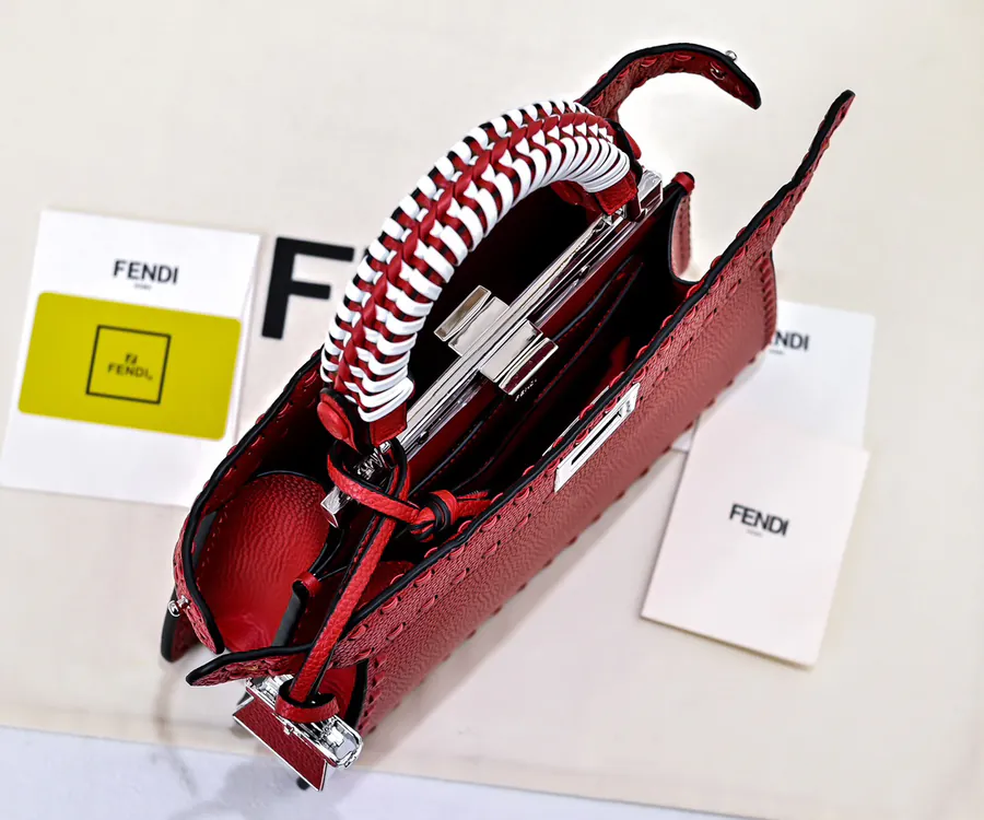 Upgraded Peekaboo Iseeu Compact Handbag with Full Set Packaging
